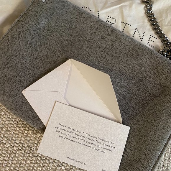 Stella McMartney Falabella Mini Crosssbody in Light Gray/Silver - Picture 6 of 8